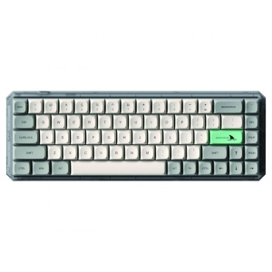 Клавіатура бездротова ігрова Motospeed Darmoshark K5 Gateron Yellow Pro Light Gray (dmk5lgypro)