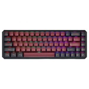 Клавіатура бездротова ігрова Motospeed Darmoshark K5 Gateron Red Red-Black (dmk5rbgr)