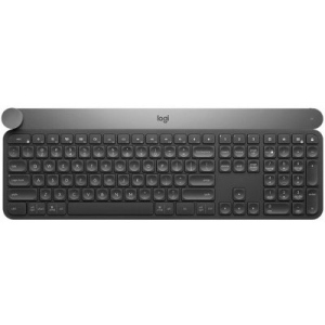 Клавіатура бездротова Logitech Craft USB BT Graphite UA (920-008504)