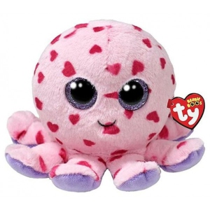 М'яка іграшка глазастик TY Beanie Boo's Восьминіг BUBBLES 15см (37342)