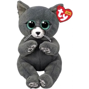 М'яка іграшка глазастик TY Beanie Bellies Кішка "BINX" (41501)