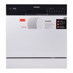 Посудомийна машина Toshiba DW-08T1CIS(W)-UA