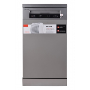 Посудомийна машина окремостояча Toshiba DW-10F1CIS(S)-UA