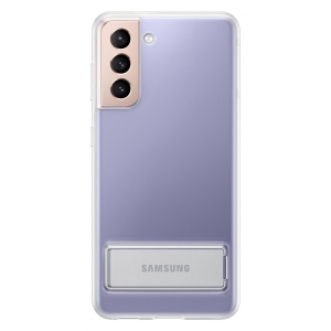 купити Чохол для смартфону Samsung Clear Standing Cover Transparency Samsung Galaxy S21 (EF-JG991CTEGRU)