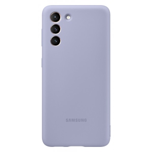 порівняти ціни на Чохол для смартфону Samsung Silicone Cover Violet Samsung Galaxy S21 (EF-PG991TVEGRU)
