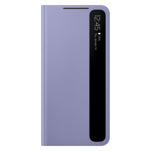 Чохол для смартфону Samsung Smart Clear View Cover Violet Samsung Galaxy S21 (EF-ZG991CVEGRU)