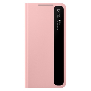 Чохол для смартфону Samsung Smart Clear View Cover Pink Samsung Galaxy S21 (EF-ZG991CPEGRU)
