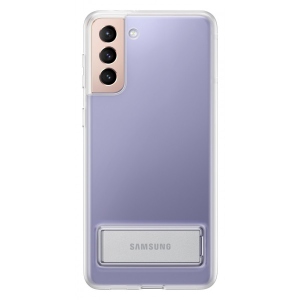 Уцінка - Чохол для смартфону Samsung ClearStanding Cover Transparency Samsung Galaxy S21+ (EF-JG996CTEGRU) #