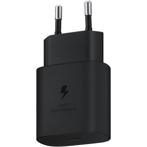 Уцінка - Мережевий зарядний пристрій Samsung 25W Travel Adapter (w/o cable) Black (EP-TA800NBEGRU) #