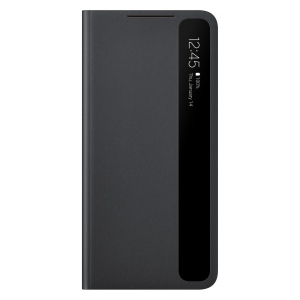 Чохол для смартфону Samsung Smart Clear View Cover Black Samsung Galaxy S21+ (EF-ZG996CBEGRU)