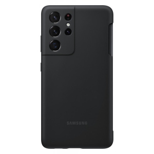 Уцінка - Чохол для смартфону Samsung Silicone Cover withS Pen Black Samsung Galaxy S21 Ultra (EF-PG99PTBEGRU) ##