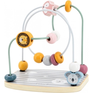 Бізіборд-лабіринт Viga Toys PolarB Намистини на дроті (44020)