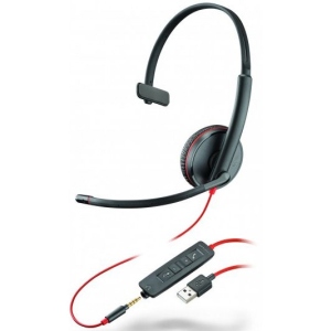Гарнітура дротова Plantronics Blackwire C3215 USB-A (209746-201)