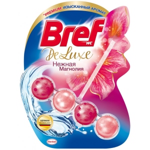 Туалетний блок Bref Делюкс Нежная магнолия 50 г