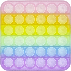 Стретч-антистрес Sibelly Pop It Square Glow in Dark (SB-PPIT-SQL-GD)