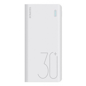 Батарея мобільна Romoss 30000mah Sense8+ White (PHP30-401-02)