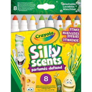Фломастери Silly Scents "Жартівник" (washable), з ароматом 8 шт (256346.012)
