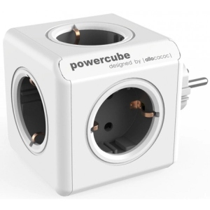 Розгалужувач 220В Allocacoc Powercube Original 5р Gray (1100GY/DEORPC)