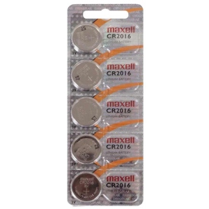 Батарейка Maxell CR2016 LI.MIC 1PK ON 5 CARD(J) (18586100)