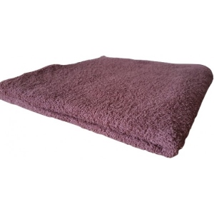 Рушник для обличчя GM Textile махровий коричневий 50x90