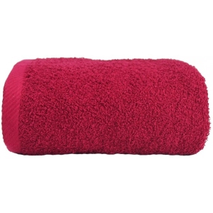 Рушник банний GM Textile махровий бордовий 70x140