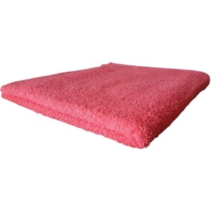 Рушник для обличчя GM Textile махровий кораловий 50x90