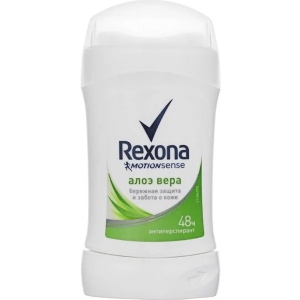 Дезодорант твердий Rexona Антиперспірант Алое Віра 40 мл