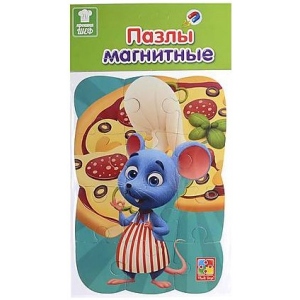 Пазли магнітні (до 2 років) Vladi Toys А5 "Крихітка шеф" (рус) (VT3205-68)