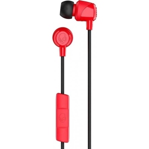 Навушники вкладиші дротові Skullcandy JIB w/mic 1 Red/Black/Red (S2DUY-L676) купити