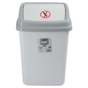 Кошик для сміття VIOLET HOUSE 0101 WHITE с/кр.5 л ціна