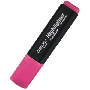 Маркер Axent Delta Highlighter D2501 2-4 мм Pink (D2501-10)