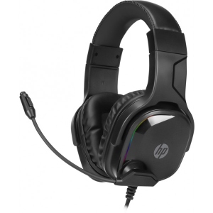 Гарнітура дротова ігрова HP DHE-8004 RGB, USB, Black