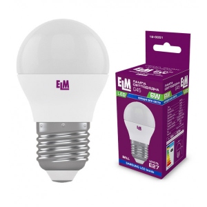Лампочка світлодіодна ELM 6W E27 4000K 18-0051