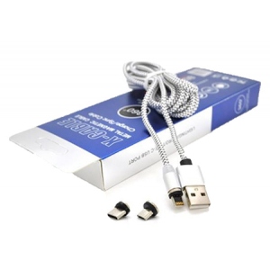 Кабель синхронізації даних PiPo USB 2.0/Micro/Lighting/Type-C 2.0 m Silver (18177) купити в Україні