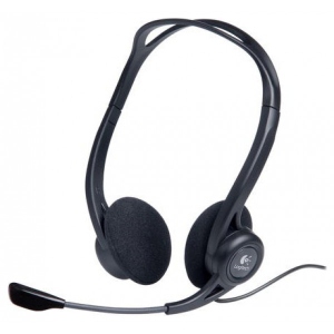 Гарнітура дротова Logitech PC Headset 960 USB (981-000100)