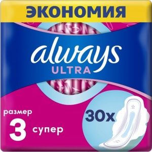 Прокладки гігієнічні Always Ultra Super Plus 30 шт. (8001090378255)