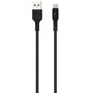 Кабель синхронізації даних Gelius Pro Lumin Lamp GP-UC100 Micro USB Black