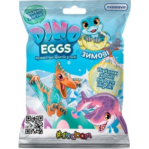 Набір динозаврів Sbabam зростаючий в яйці Dino Eggs Winter - Зимові динозаври (T059-2019)