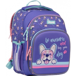 Рюкзак шкільний 1 Вересня S-106 Corgi Purple (552285)