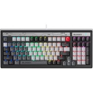 Клавіатура дротова ігрова Bloody B950 RGB Warrior Grey