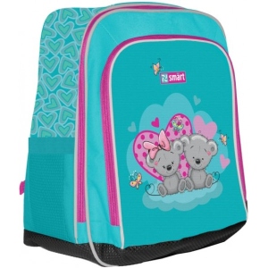 Рюкзак шкільний Smart H-55 Friends Turquoise (558022)