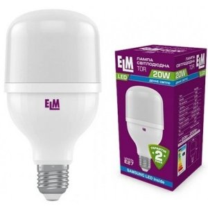 Лампочка світлодіодна ELM промислова 20W E27 6500K 18-0188 в інтернет-магазині
