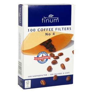 Фільтр для кавоварки Finum № 4 100 шт. купити в Україні