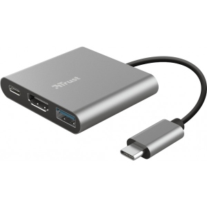 Хаб USB Trust Dalyx 3-in-1 Multiport USB-C (23772)