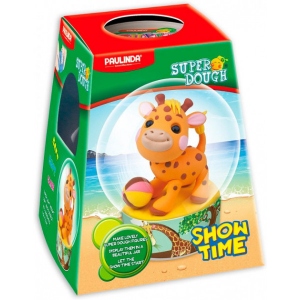 Маса для ліплення Paulinda Super Dough Show Time Жираф (PL-081459-3)