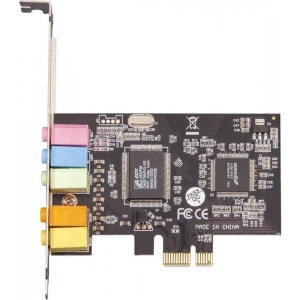Звукова карта Frime C-Media CMI8738+ASM1083 4 канали PCI-E x1 (SCF-CMI8738-4CH.LP)