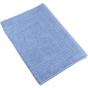 Рушник для ніг GM Textile махровий блакитний 50х70