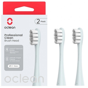 Насадка для зубної щітки Oclean P1C9 Brush Head Silver 2 шт. (6970810554038)