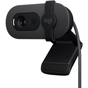 Веб-камера для комп'ютера Logitech Brio 100 Full HD Graphite (960-001585) в Україні