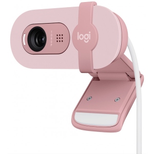 Веб-камера для комп'ютера Logitech Brio 100 Full HD Rose (960-001623)